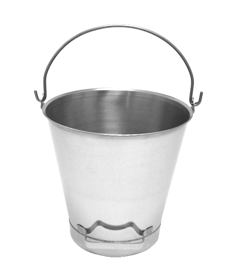 16 qt. Pails w/ Reinforced Bottom & Tilting Handle (Qty of 3) - Part No. 1116X-B